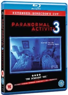 Paranormal Activity 3  (2012) Katie Featherston, Joost (DIR) cert tc Blu-Ray Pre-Owned