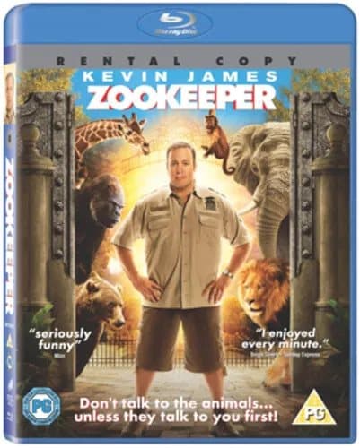 Zookeeper (2011) Kevin James, Coraci (DIR) cert PG Blu-Ray Pre-Owned