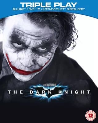 The Dark Knight (2012) Christian Bale, Nolan (DIR) cert 12 3 discs Blu-Ray Pre-Owned