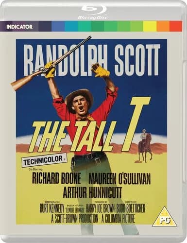 The Tall T  (2020) Randolph Scott, Boetticher (DIR) cert PG  Blu-Ray Pre-Owned