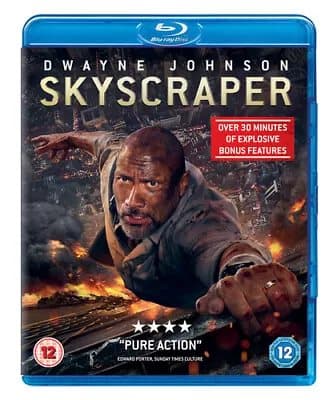Skyscraper  (2018) Dwayne Johnson, Marshall Thurber (DIR) cert 12 Blu-Ray Pre-Owned