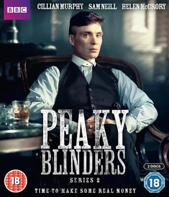 Peaky Blinders: Series 2 (2014) Paul Anderson cert 18 2 discs Blu-Ray Pre-Owned