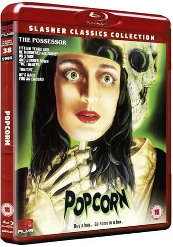 Popcorn (2018) Jill Schoelen, Herrier (DIR) cert 15 Blu-Ray Pre-Owned