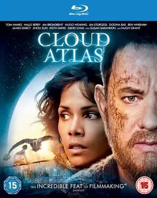 Cloud Atlas  (2013) Tom Hanks, Wachowski (DIR) cert 15  Blu-Ray Pre-Owned