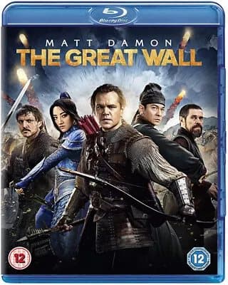 The Great Wall  (2017) Matt Damon, Yimou (DIR) cert 12  Blu-Ray Pre-Owned