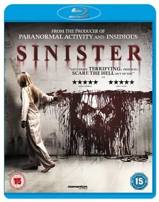 Sinister (2013) Ethan Hawke, Derrickson (DIR) cert 15 Blu-Ray Pre-Owned