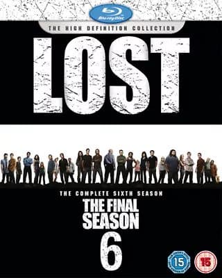Lost: The Complete Sixth Season (2010) Naveen Andrews cert 15 5 discs Blu-Ray Pre-Owned