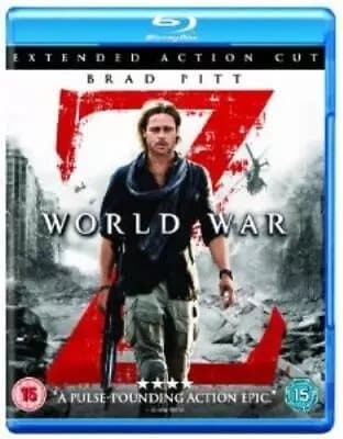 World War Z: Extended Action Cut  (2013) Brad Pitt, Forster (DIR) cert Blu-Ray Pre-Owned