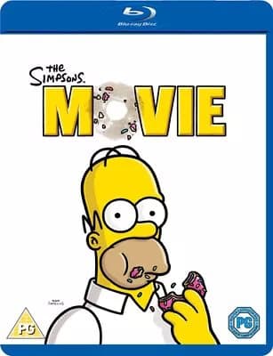The Simpsons Movie (2007) David Silverman cert PG Blu-Ray Pre-Owned