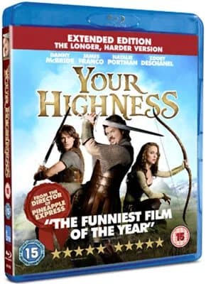 Your Highness: Extended Edition  (2011) Natalie Portman, Green (DIR) Blu-Ray Pre-Owned