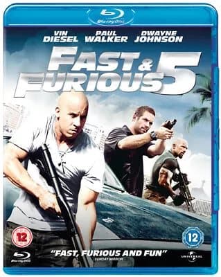 Fast & Furious 5 (2011) Dwayne Johnson, Lin (DIR) cert 12 Blu-Ray Pre-Owned