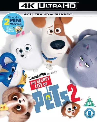 The Secret Life of Pets 2  (2019) Chris Renaud cert U 2 discs  Blu-Ray Pre-Owned