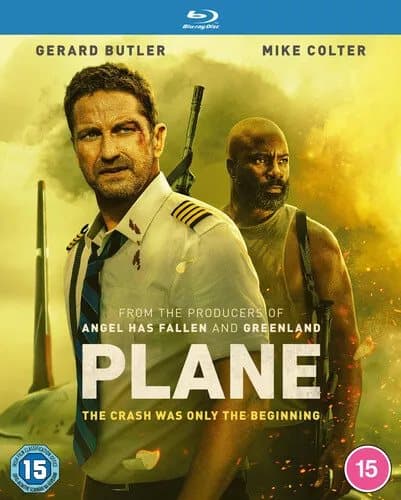 Plane (2023) Gerard Butler, Richet (DIR) cert 15 Blu-Ray Pre-Owned