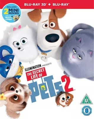The Secret Life of Pets 2  (2019) Chris Renaud cert U 2 discs  Blu-Ray Pre-Owned