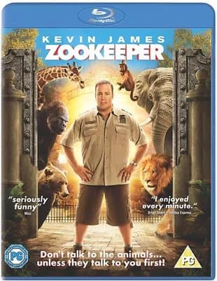 Zookeeper  (2011) Kevin James, Coraci (DIR) cert PG  Blu-Ray Pre-Owned