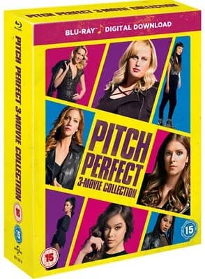 Pitch Perfect Trilogy  (2018) Anna Kendrick, Banks (DIR) cert 15 3 discs Blu-Ray Pre-Owned