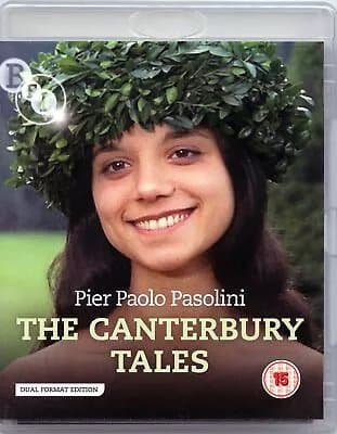 The Canterbury Tales DVD (2011) Pier Paolo Pasolini cert 15 2 discs  Blu-Ray Pre-Owned