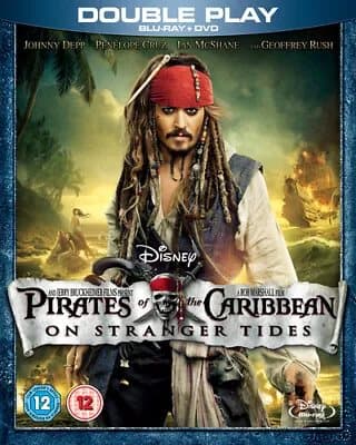 Pirates of the Caribbean: On Stranger Tides  (2011) Johnny Depp, Blu-Ray Pre-Owned