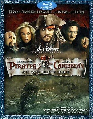 Pirates of the Caribbean: At Worlds End   Blu-Ray Pre-Owned