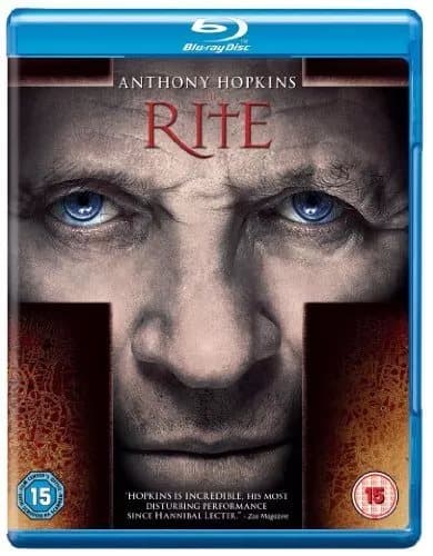 The Rite (2011) Anthony Hopkins, Hafstrom (DIR) cert 15 Blu-Ray Pre-Owned
