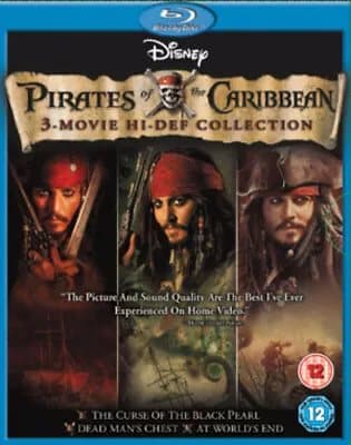 Pirates of the Caribbean Trilogy  (2008) Keith Richards, Verbinski (DIR) Blu-Ray Pre-Owned