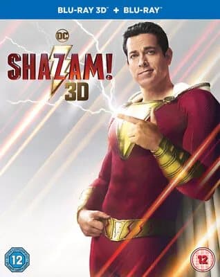 Shazam!  (2019) Asher Angel, Sandberg (DIR) cert 12 2 discs  Blu-Ray Pre-Owned