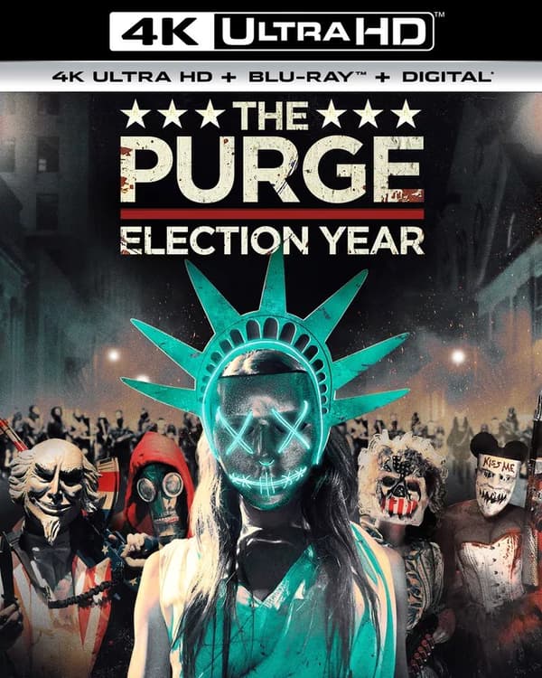 The Purge: Election Year 4K UHD [   Blu-Ray Pre-Owned