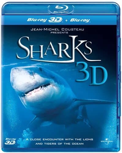 Sharks 3D  (2010) Jean-Jacques Mantello cert E  Blu-Ray Pre-Owned