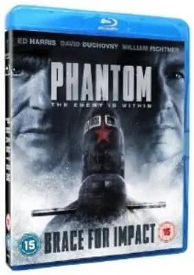 Phantom (2013) Ed Harris, Robinson (DIR) cert 15 Blu-Ray Pre-Owned