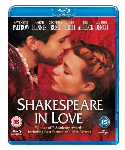 Shakespeare in Love (2011) Joseph Fiennes, Madden (DIR) cert 15 Blu-Ray Pre-Owned