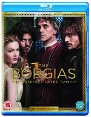 The Borgias: Season 2  (2012) Jeremy Irons cert 15 4 discs  Blu-Ray Pre-Owned