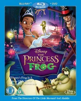 The Princess and the Frog Ron Clements, Musker (DIR) cert U 2 discs Blu-Ray Pre-Owned