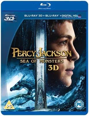 Percy Jackson: Sea of Monsters  (2013) Alexandra Daddario, Freudenthal Blu-Ray Pre-Owned