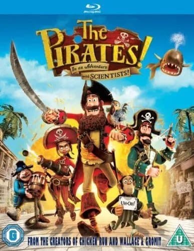 The Pirates! In an Adventure with Scient   Blu-Ray Pre-Owned