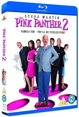 The Pink Panther 2  (2009) Steve Martin, Zwart (DIR) cert PG  Blu-Ray Pre-Owned