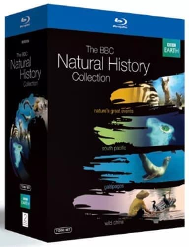 The BBC Natural History Collection  (2009) Brian Leith cert E 7 discs Blu-Ray Pre-Owned