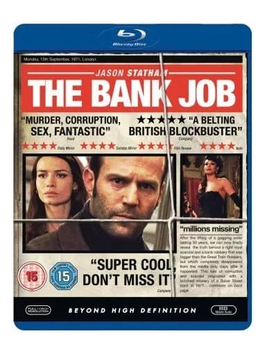 The Bank Job  (2008) Jason Statham, Donaldson (DIR) cert 15  Blu-Ray Pre-Owned