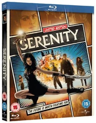 Serenity  (2012) Nathan Fillion, Whedon (DIR) cert 15  Blu-Ray Pre-Owned