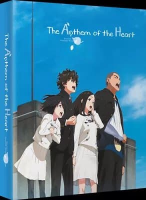 The Anthem of the Heart  (2017) Tatsuyuki Nagai cert 12 2 discs Blu-Ray Pre-Owned