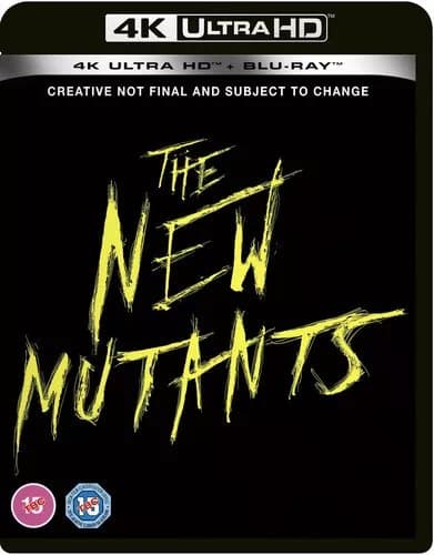 The New Mutants  (2021) Maisie Williams, Boone (DIR) cert 15 2 discs Blu-Ray Pre-Owned