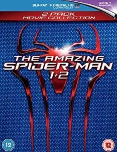 The Amazing Spider-Man/The Amazing Spider-Man 2 (2014) Emma Stone, Webb Blu-Ray Pre-Owned