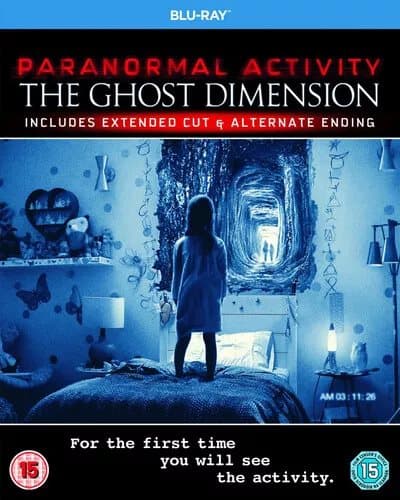 Paranormal Activity: The Ghost Dimension: Extended Cut (2016) Olivia Blu-Ray Pre-Owned