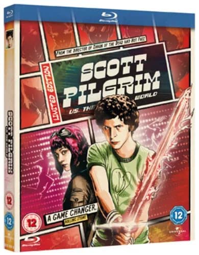 Scott Pilgrim Vs. The World (2012) Michael Cera, Wright (DIR) cert 12 Blu-Ray Pre-Owned