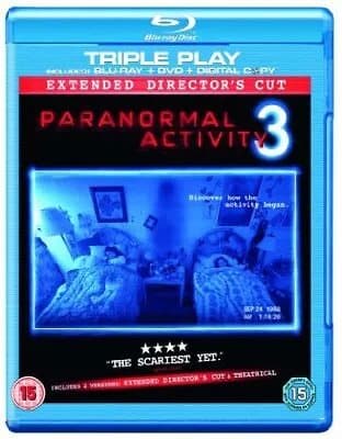Paranormal Activity 3: Extended Cut (2012) Katie Featherston, Joost Blu-Ray Pre-Owned