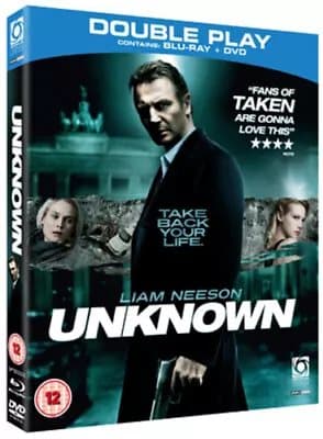 Unknown  (2011) Liam Neeson, Collet-Serra (DIR) cert 15 2 discs Blu-Ray Pre-Owned