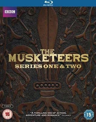 The Musketeers: Series 1 and 2 (2015) Tom Burke cert 15 7 discs Blu-Ray Pre-Owned