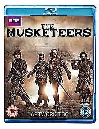 The Musketeers (2014) Tom Burke cert 12 3 discs Blu-Ray Pre-Owned