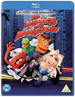 The Muppets Take Manhattan  (2014) The Muppets, Oz (DIR) cert PG Blu-Ray Pre-Owned