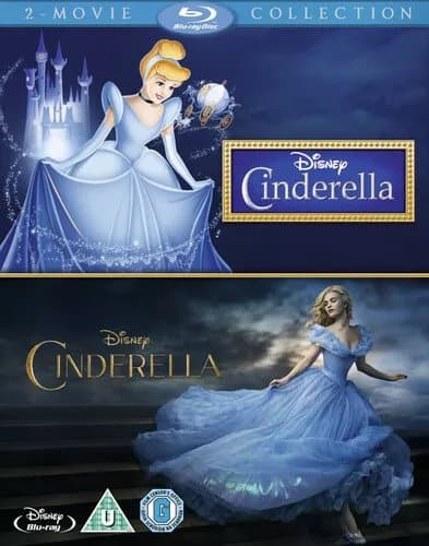 Cinderella: 2-movie Collection  (2015) Lily James, Geronimi (DIR) cert U Blu-Ray Pre-Owned
