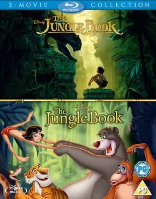 The Jungle Book: 2-movie Collection  (2016) Neel Sethi, Favreau (DIR) Blu-Ray Pre-Owned